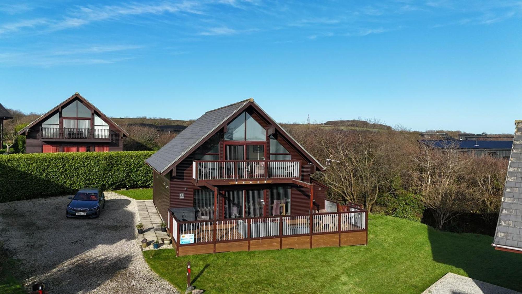 3 Bed Lodge With Ev Point Труро Экстерьер фото